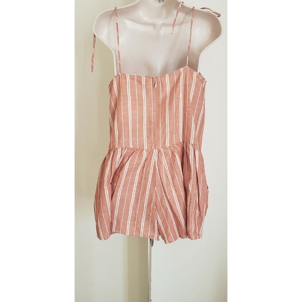 NWT LEVI'S WOMENS BRICK STRIPED RORI ROMPER SMALL - Picture 7 of 9